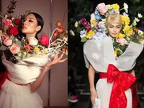 Hoàng Thùy dính 'nghi án' mặc váy nhái nhà mốt thế giới, đụng ý tưởng cả Tóc Tiên, Tiêu Châu Như Quỳnh